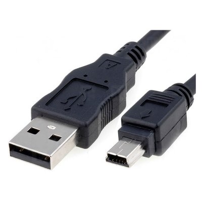 CABLE USB 20 AM-MINI USB 5pM  3 Metros